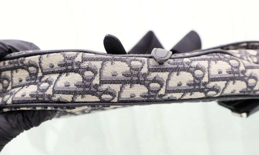 Oblique Saddle Crossbody Bag
