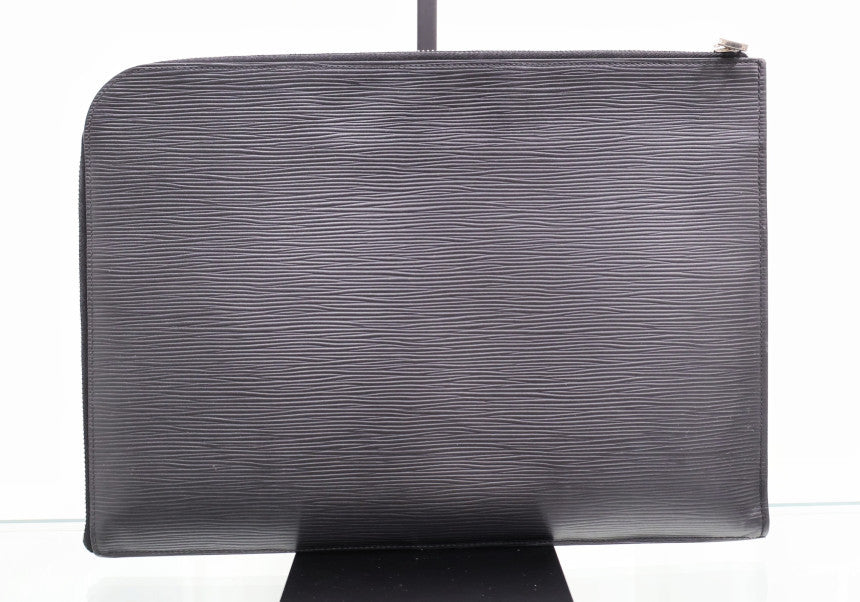 Pochette Jour GM Epi Clutch Black M64153