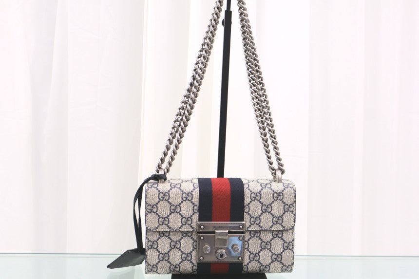 Padlock GG Small Chain Shoulder Bag 409487