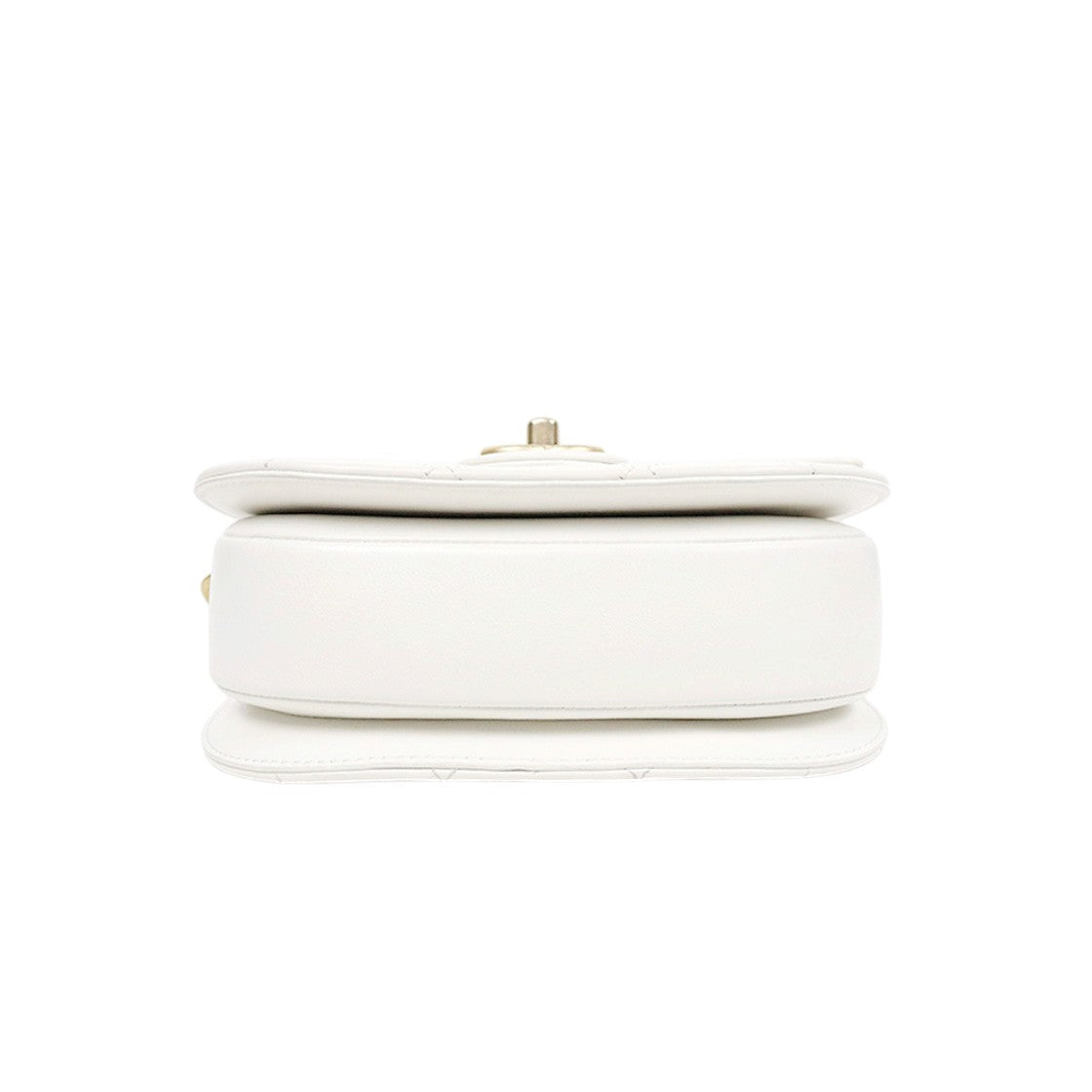 Chanel White Moon Messenger Shoulder Bag