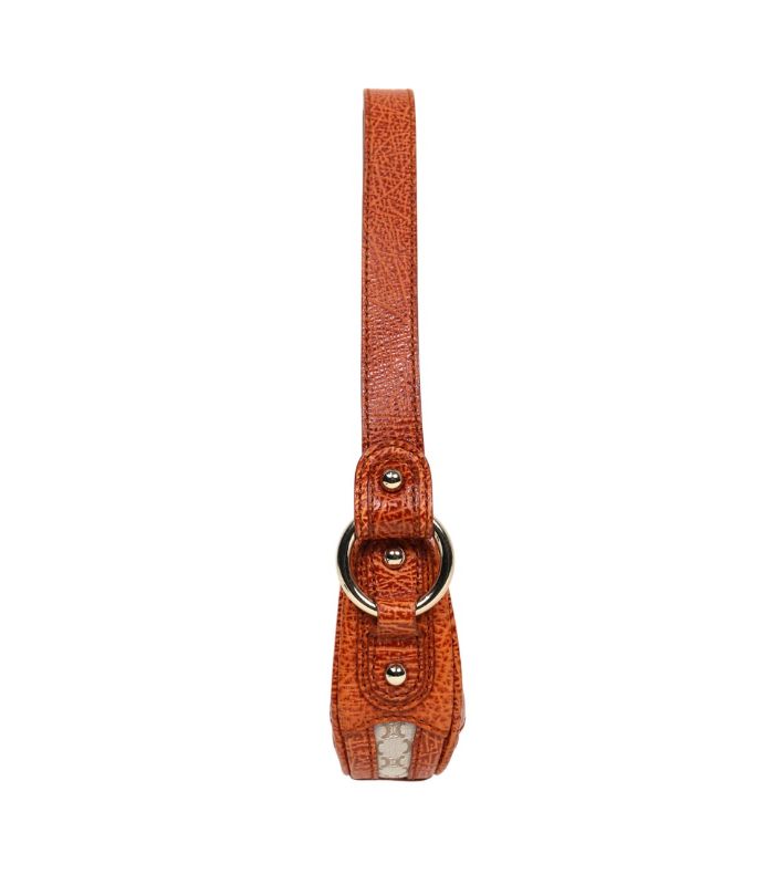 Celine Brown Macadam Shoulder Bag
