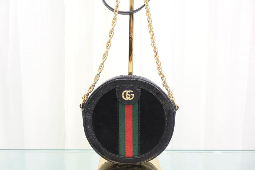 Ophidia Round Shoulder Crossbody Bag 550618