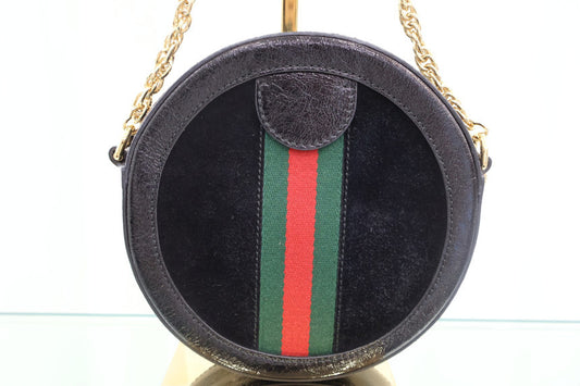Ophidia Round Shoulder Crossbody Bag 550618