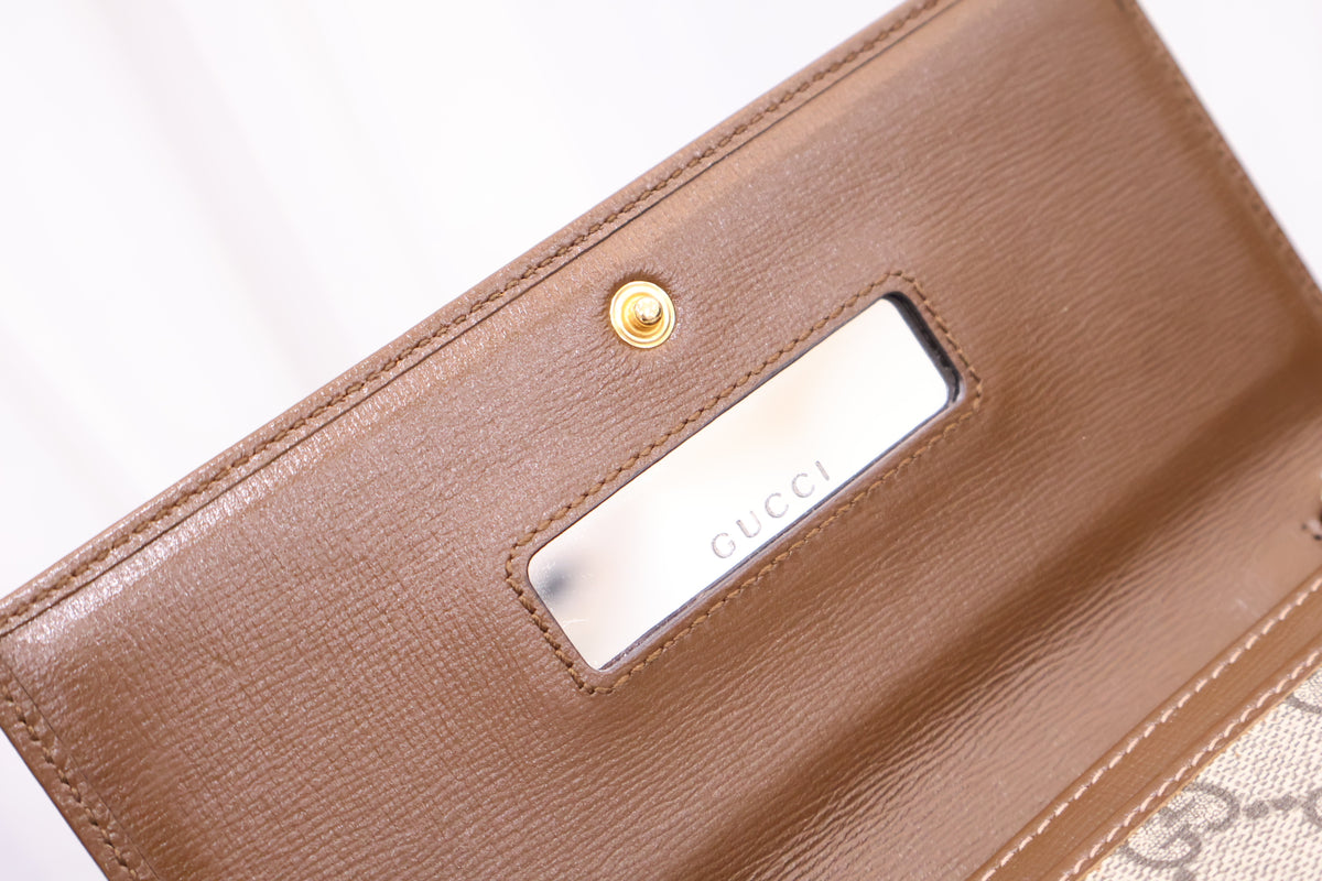 Horsebit Chain Wallet Crossbody Bag 621888
