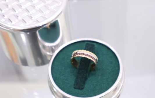Quattro Classic Ring Small JRG00290, purchased at department store, size 61