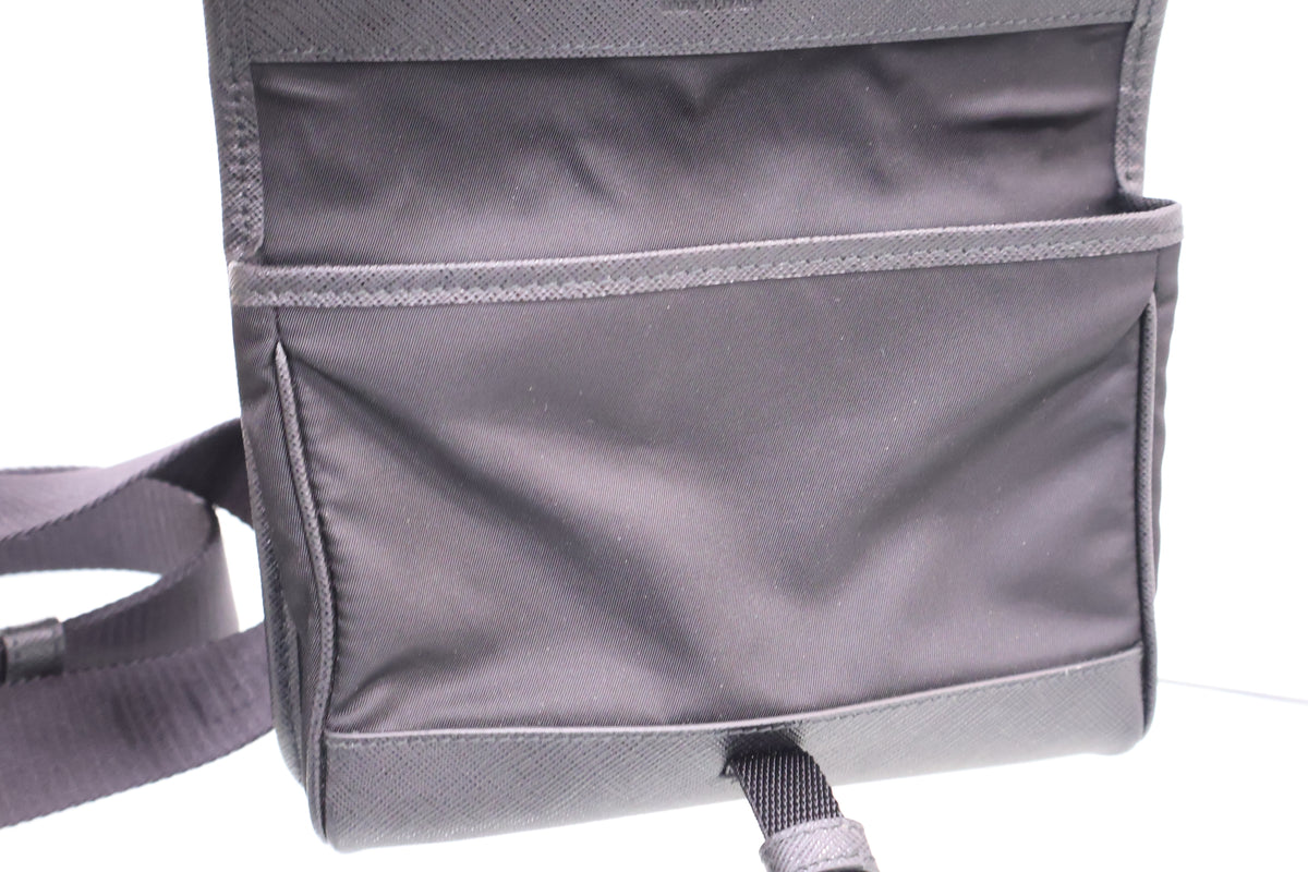Re-Nylon Saffiano Phone Case Crossbody Bag 2zh108