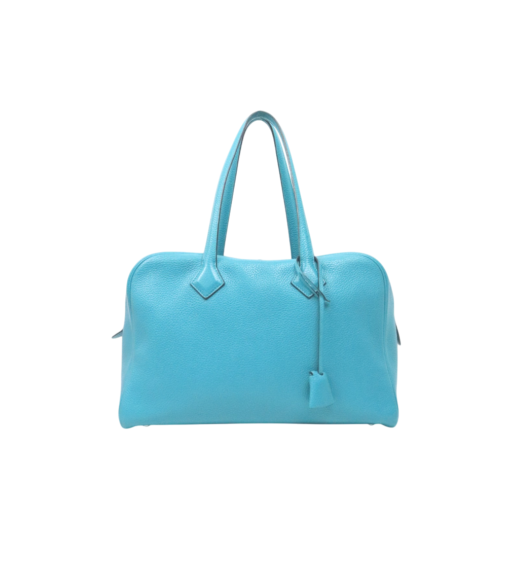 Hermès 35 Victoria Shoulder Bag, Square, R-Engraved