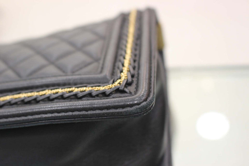 Boy Bag Season Chain Shoulder Bag a67086 Black