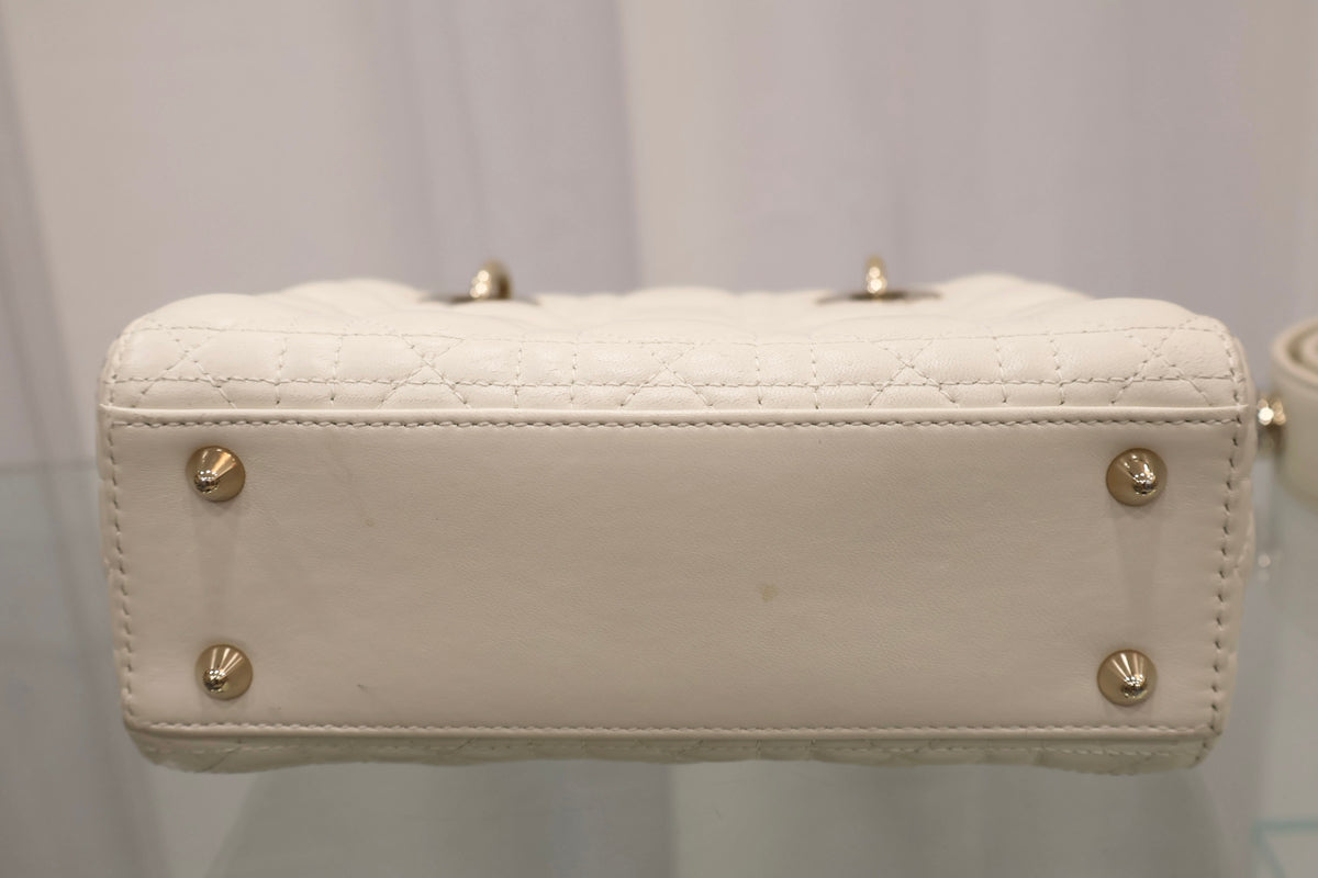 Lady My ABC Small Latte Tote Shoulder Bag M0532OCAL