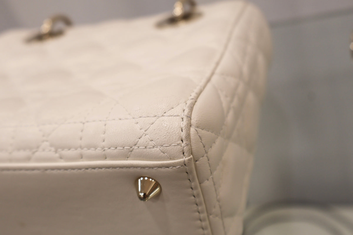 Lady My ABC Small Latte Tote Shoulder Bag M0532OCAL