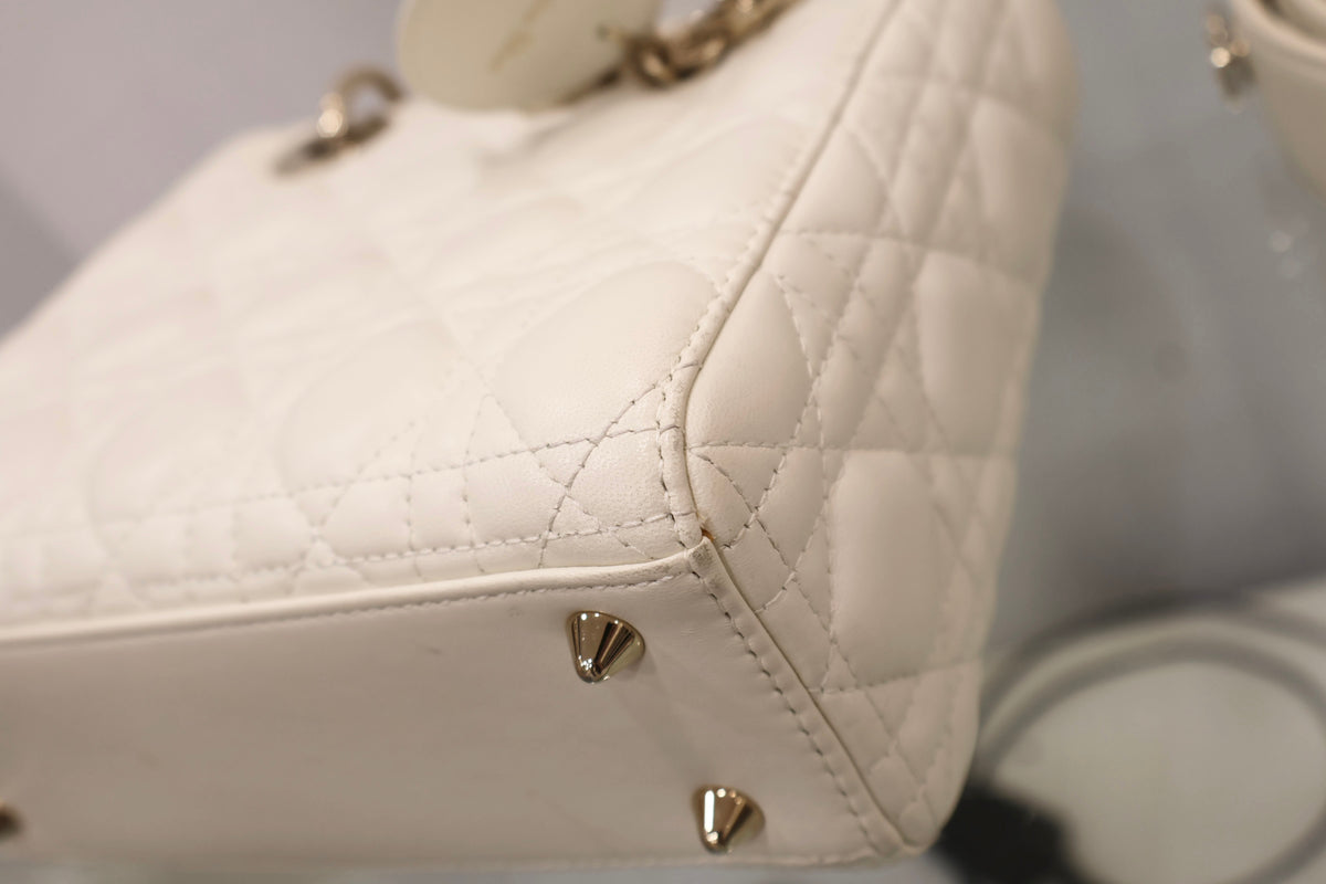 Lady My ABC Small Latte Tote Shoulder Bag M0532OCAL