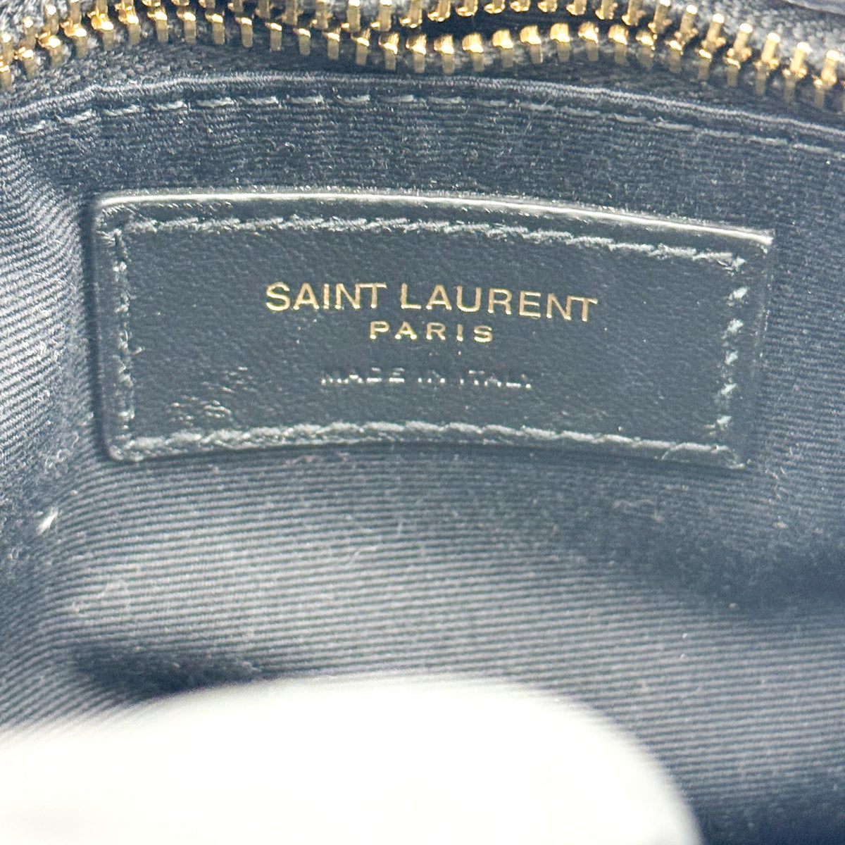 Saint Laurent Toy Lulu Crossbody Bag Black