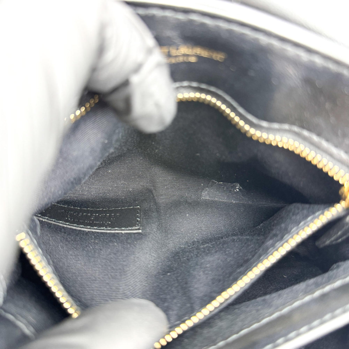Saint Laurent Toy Lulu Crossbody Bag Black