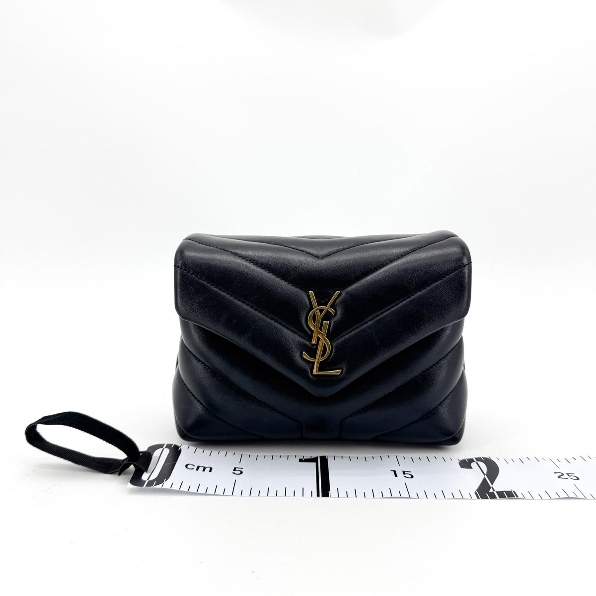 Saint Laurent Toy Lulu Crossbody Bag Black