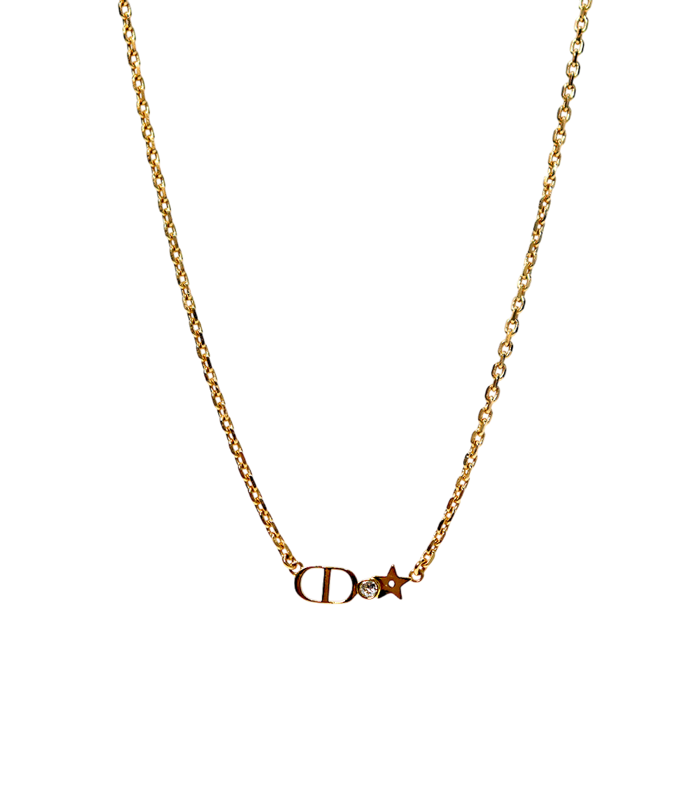 Dior Petit CD Star Necklace