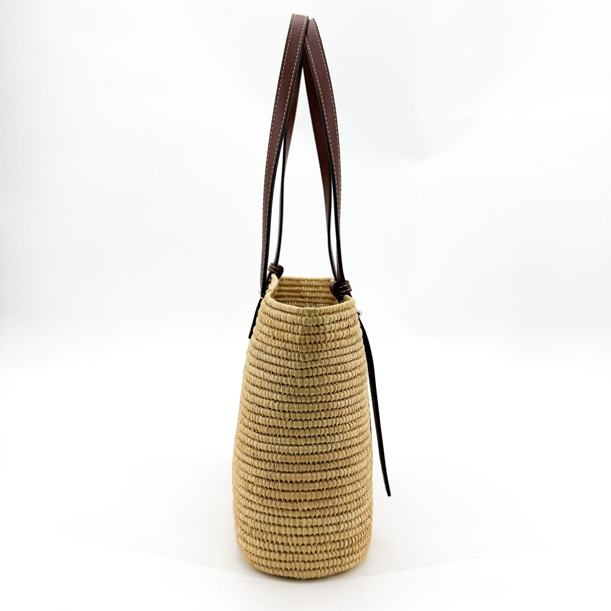 Loewe Small Square Basket Bag Natural Tan