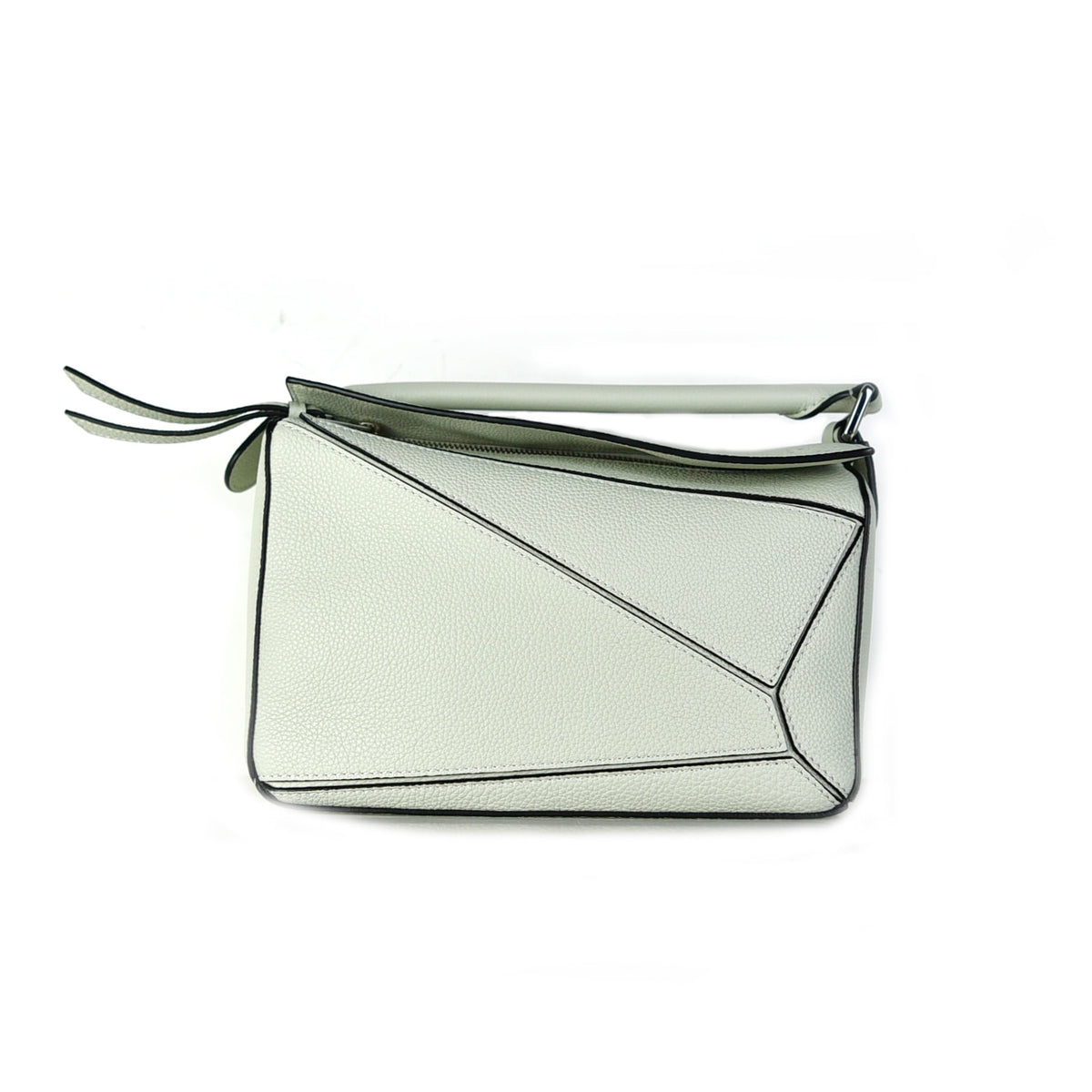 Small Puzzle Edge Tote Bag Shoulder Bag