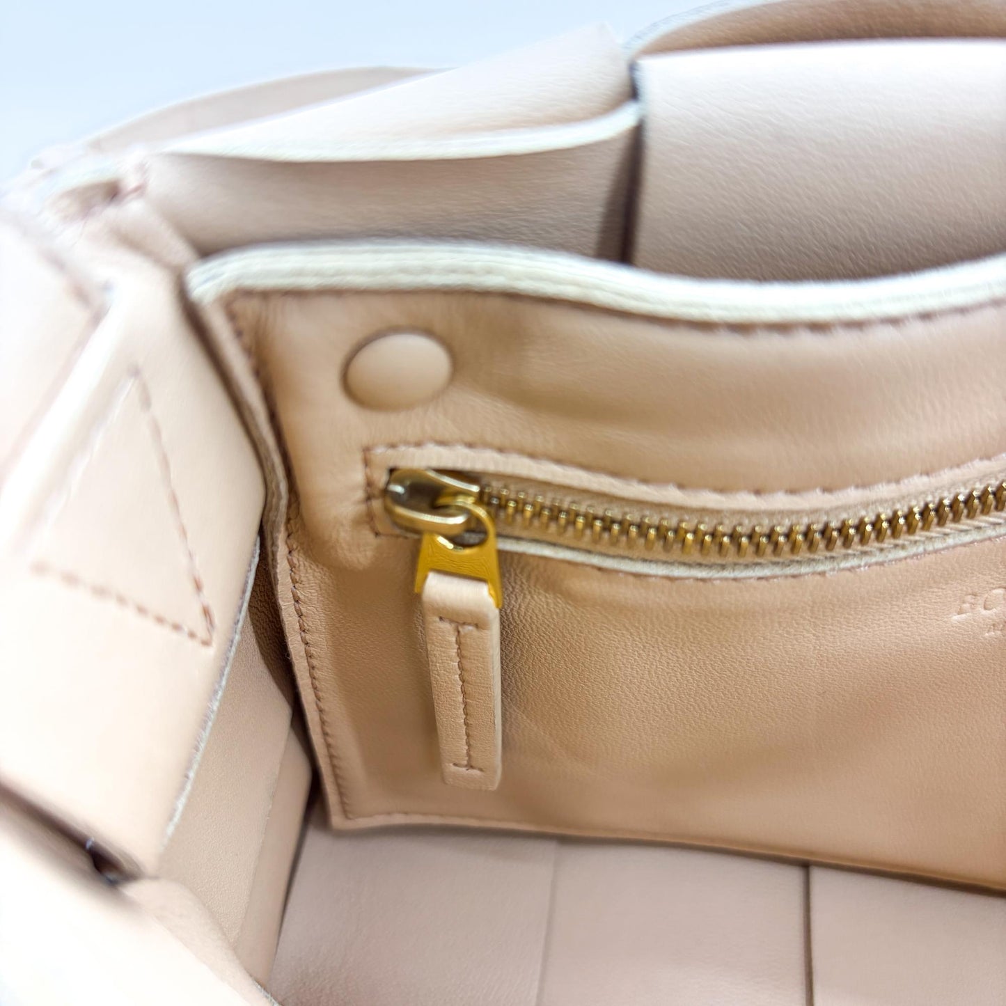 Bottega Veneta Cassette Bag Beige