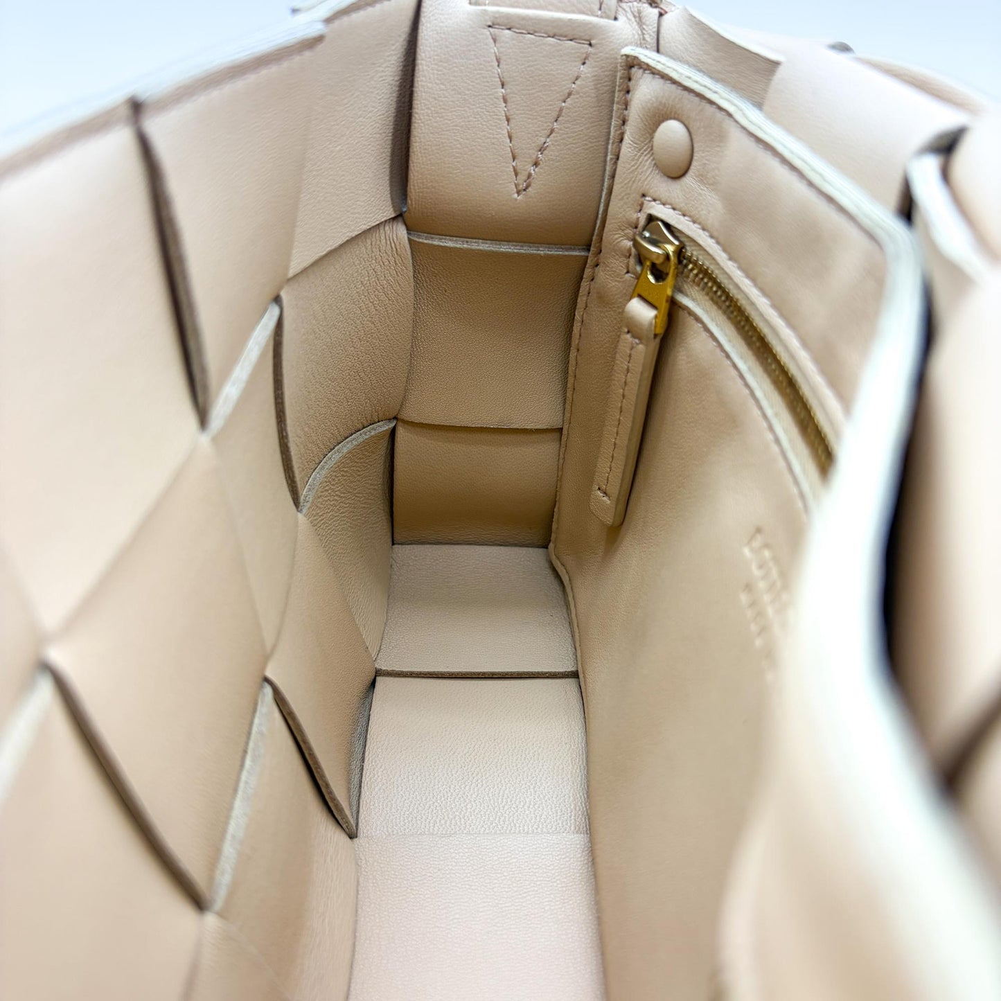 Bottega Veneta Cassette Bag Beige