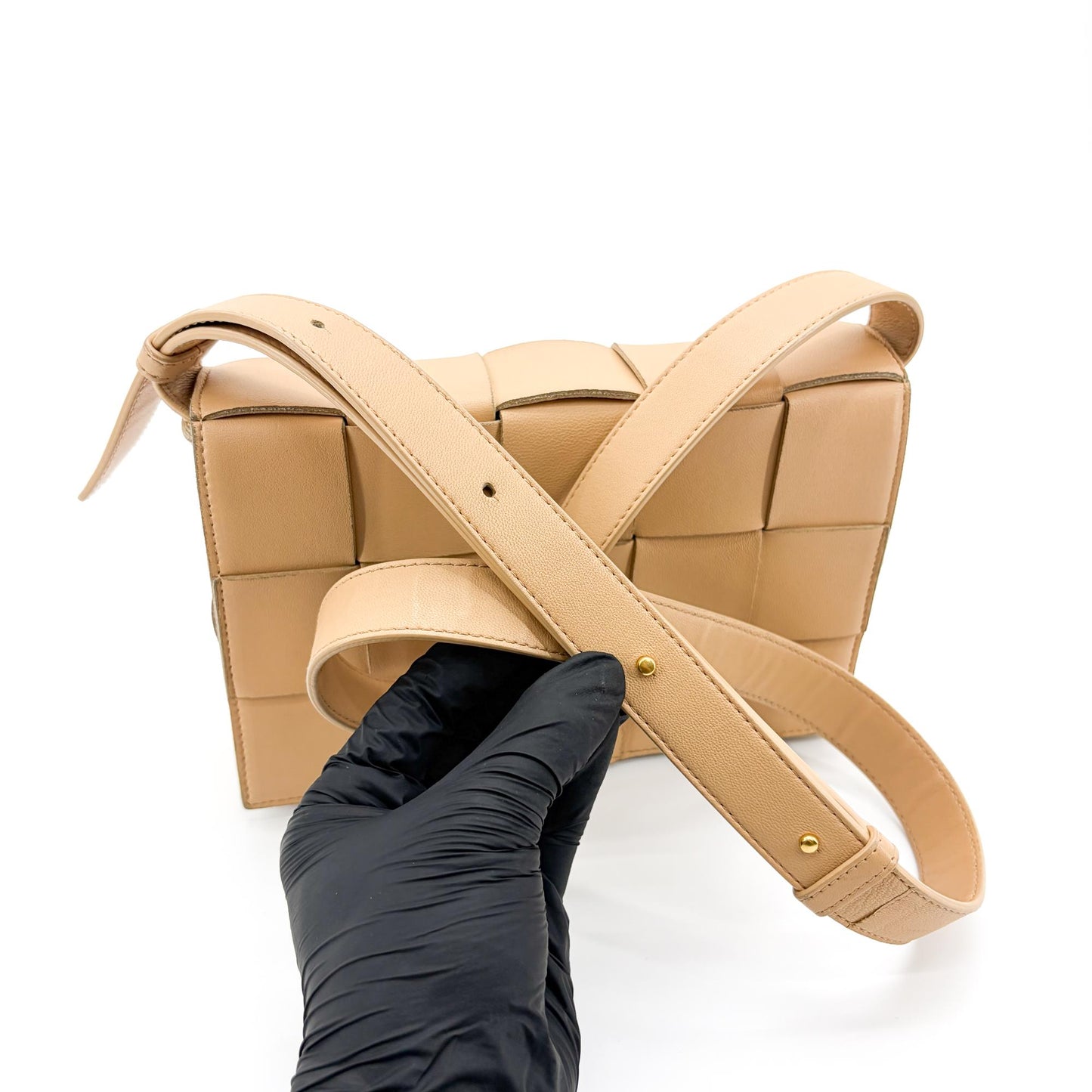 Bottega Veneta Cassette Bag Beige