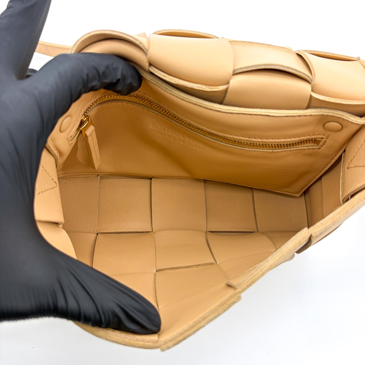 Bottega Veneta Cassette Bag Beige