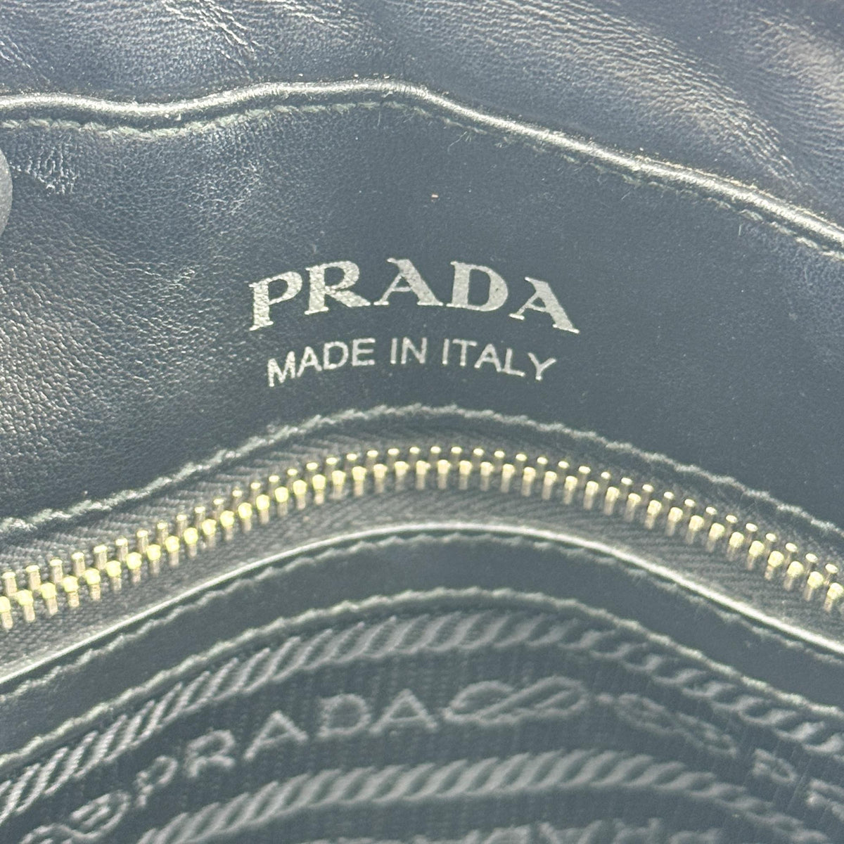 Prada Diagram Soft Calf Camera Bag Black