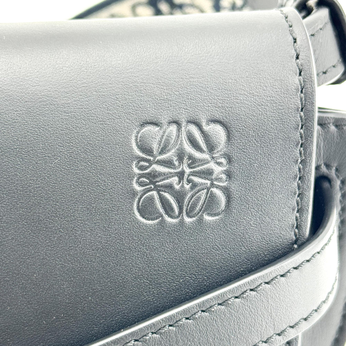 Loewe Mini Gate Crossbody Bag Black