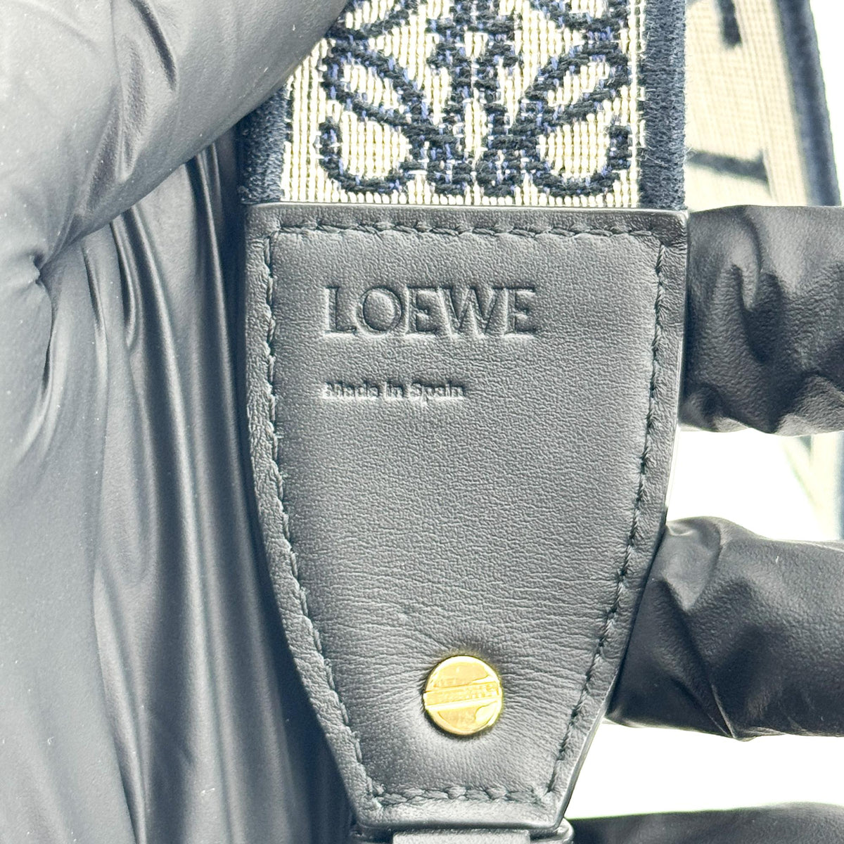 Loewe Mini Gate Crossbody Bag Black