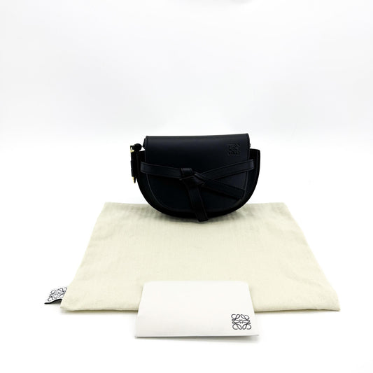 Loewe Mini Gate Crossbody Bag Black