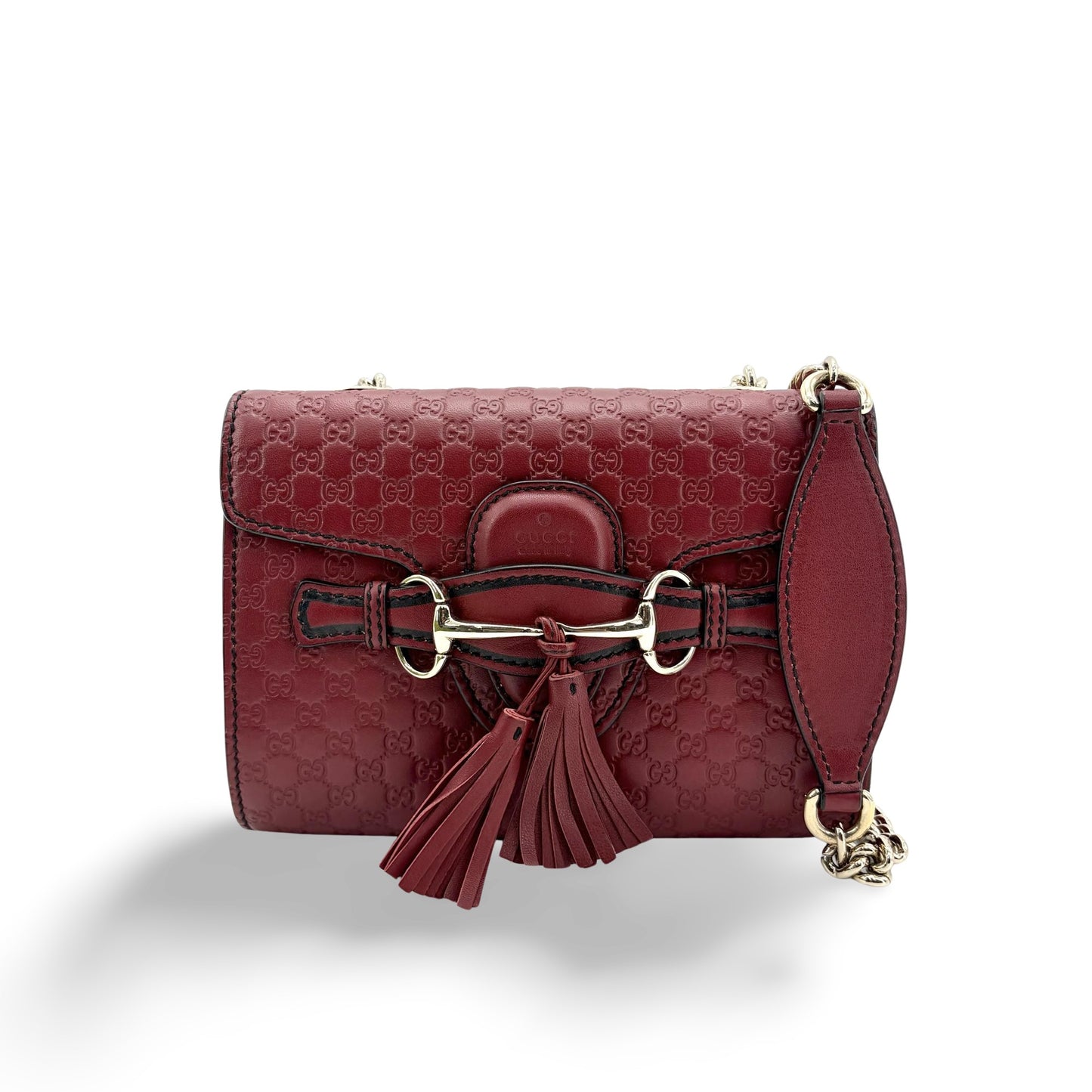 Gucci Microguccissima Emily Mini Chain Shoulder Bag