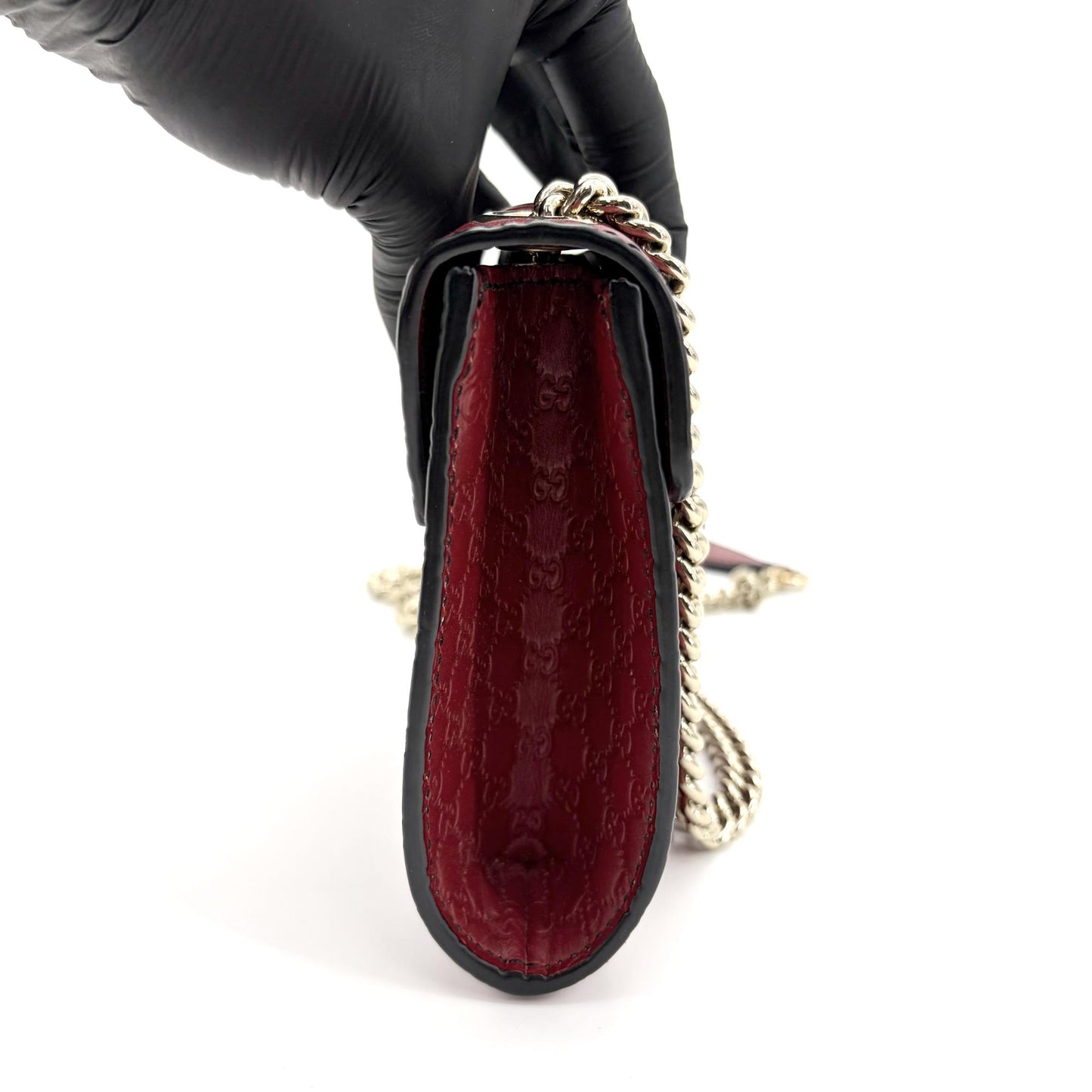 Gucci Microguccissima Emily Mini Chain Shoulder Bag