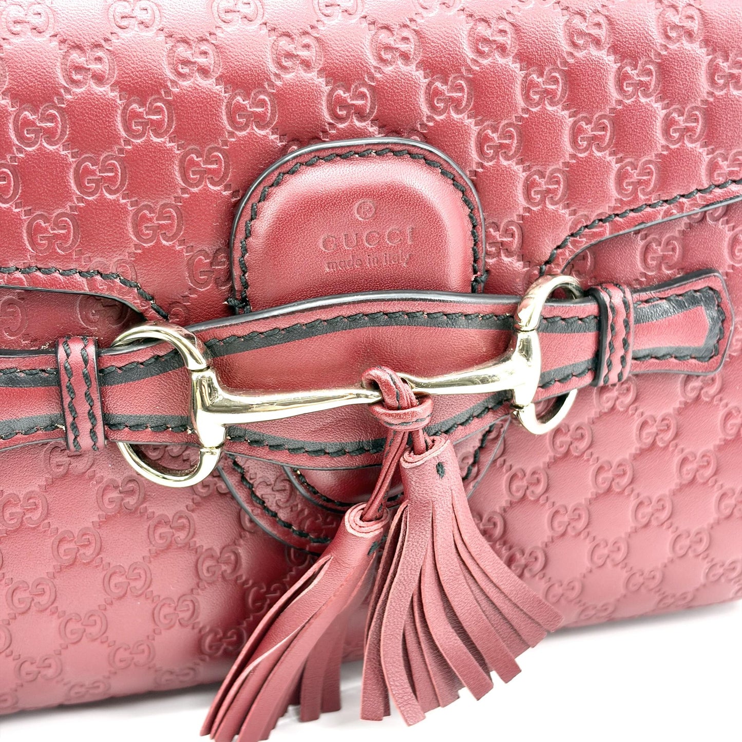 Gucci Microguccissima Emily Mini Chain Shoulder Bag