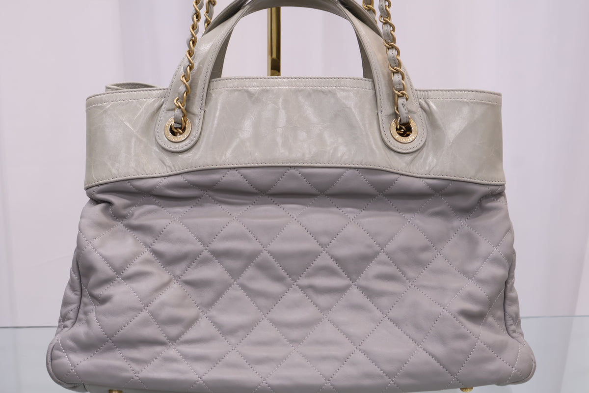 Indermix Gray Tote Shoulder Bag A66416