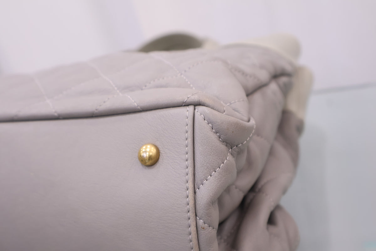 Indermix Gray Tote Shoulder Bag A66416