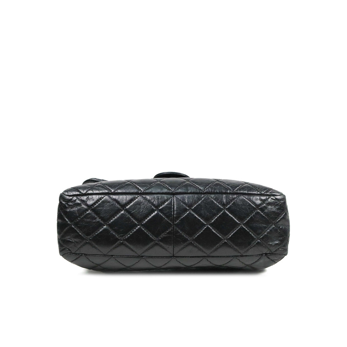 Chanel Black Castle Lock 2-Way Bag