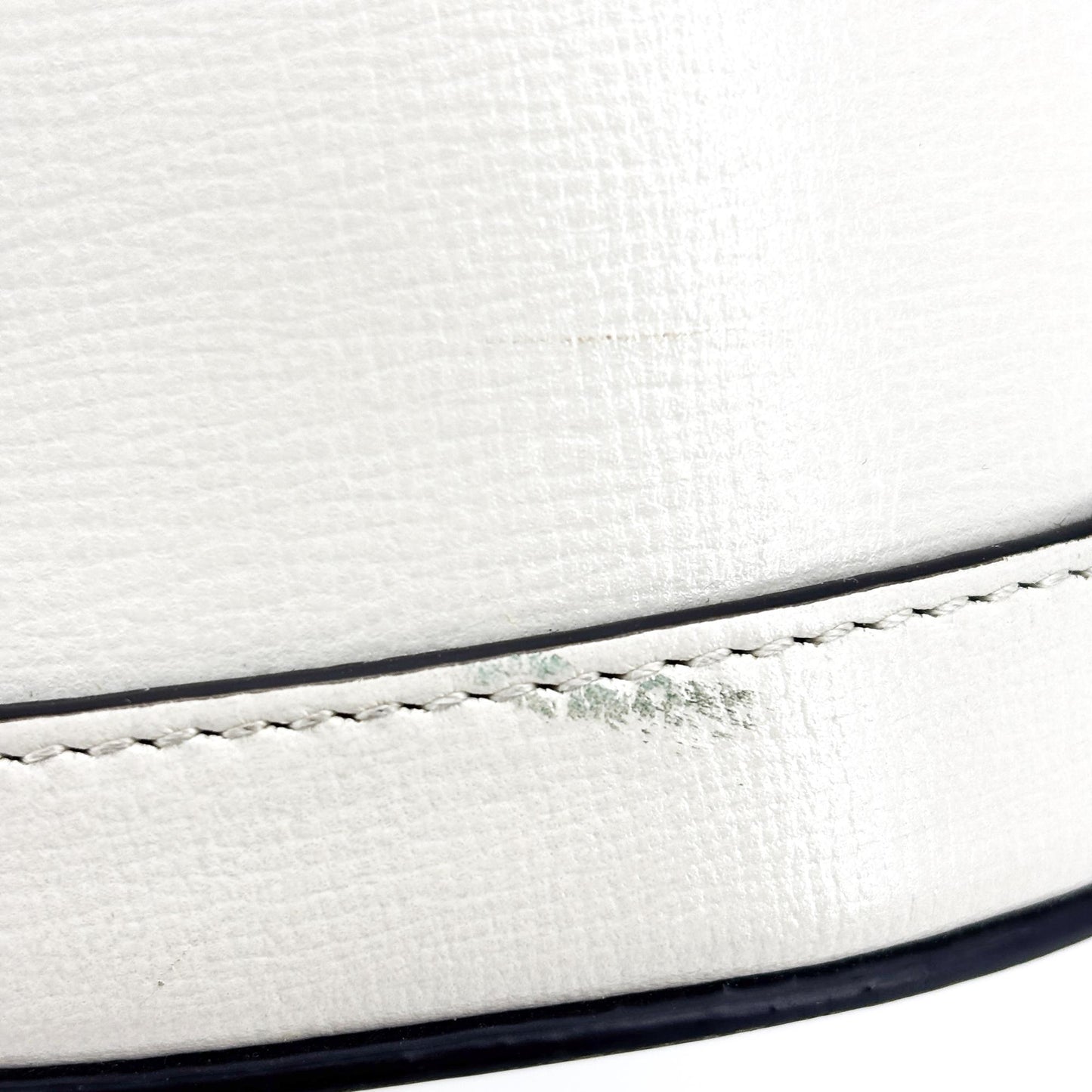 Gucci Horsebit 1955 Small Bucket Bag White