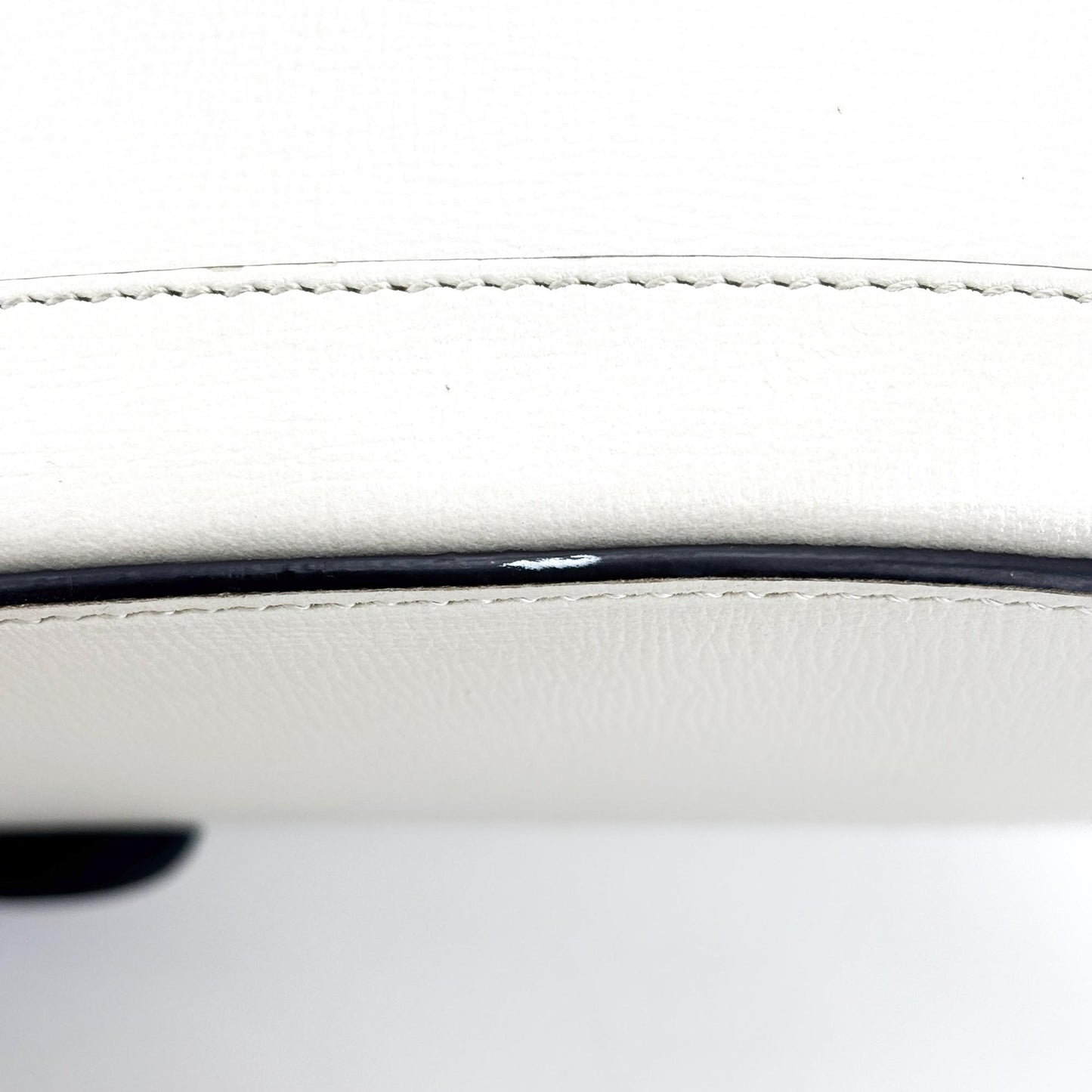 Gucci Horsebit 1955 Small Bucket Bag White
