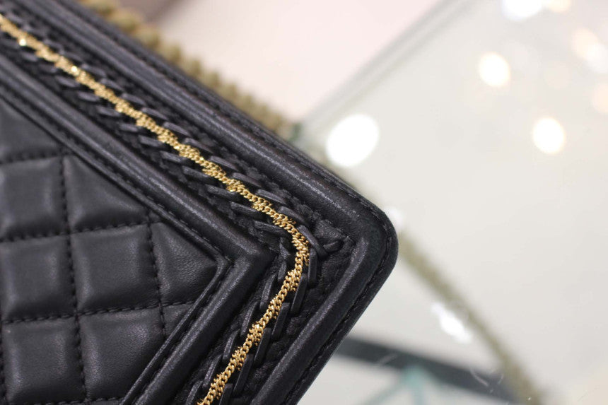 Boy Bag Season Chain Shoulder Bag a67086 Black