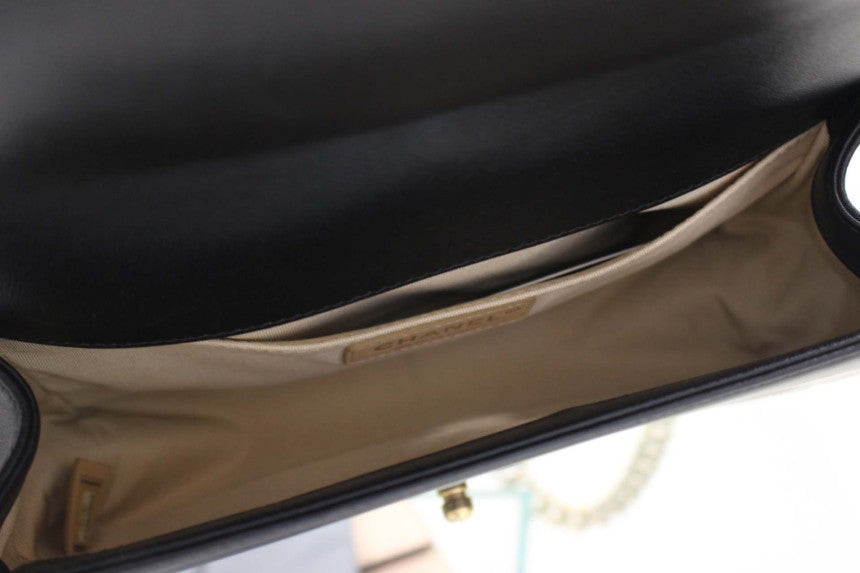 Boy Bag Season Chain Shoulder Bag a67086 Black