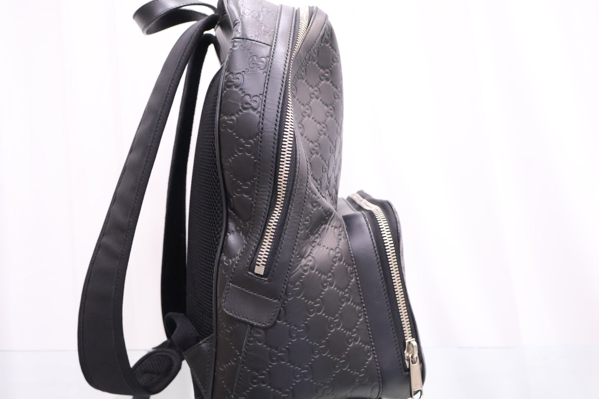 Sima Signature Leather Backpack 406370