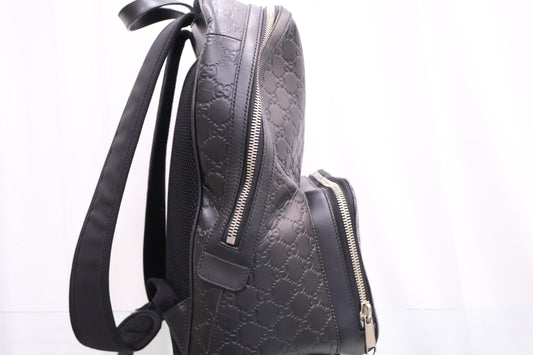 Sima Signature Leather Backpack 406370