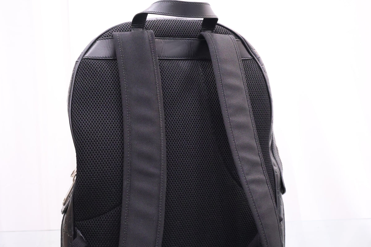Sima Signature Leather Backpack 406370