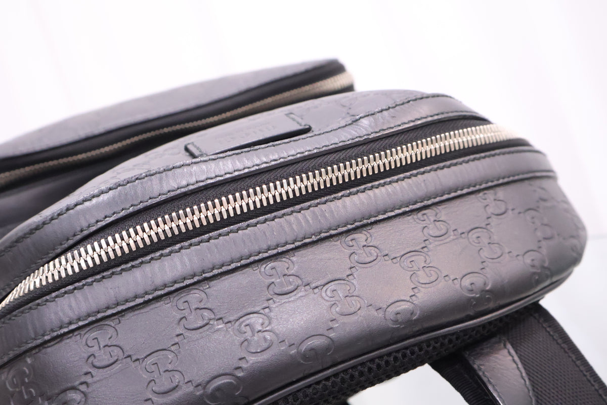 Sima Signature Leather Backpack 406370