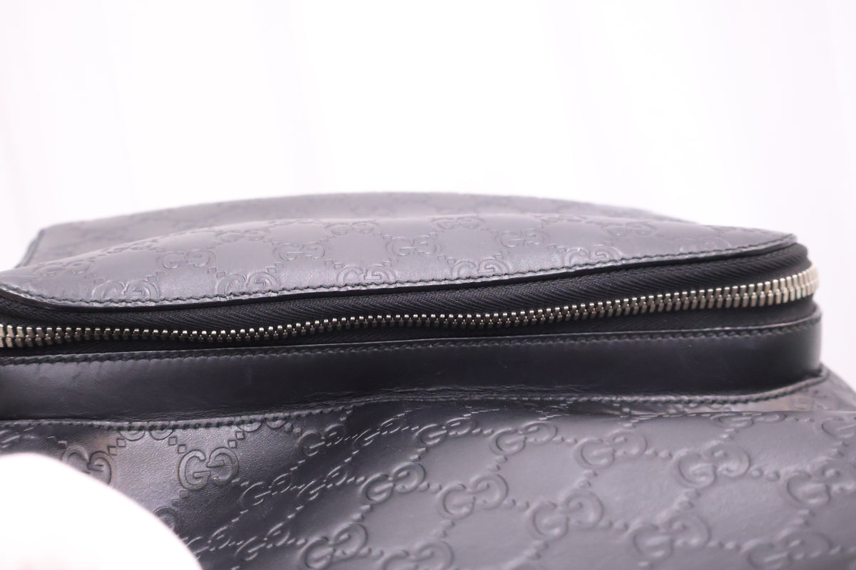 Sima Signature Leather Backpack 406370