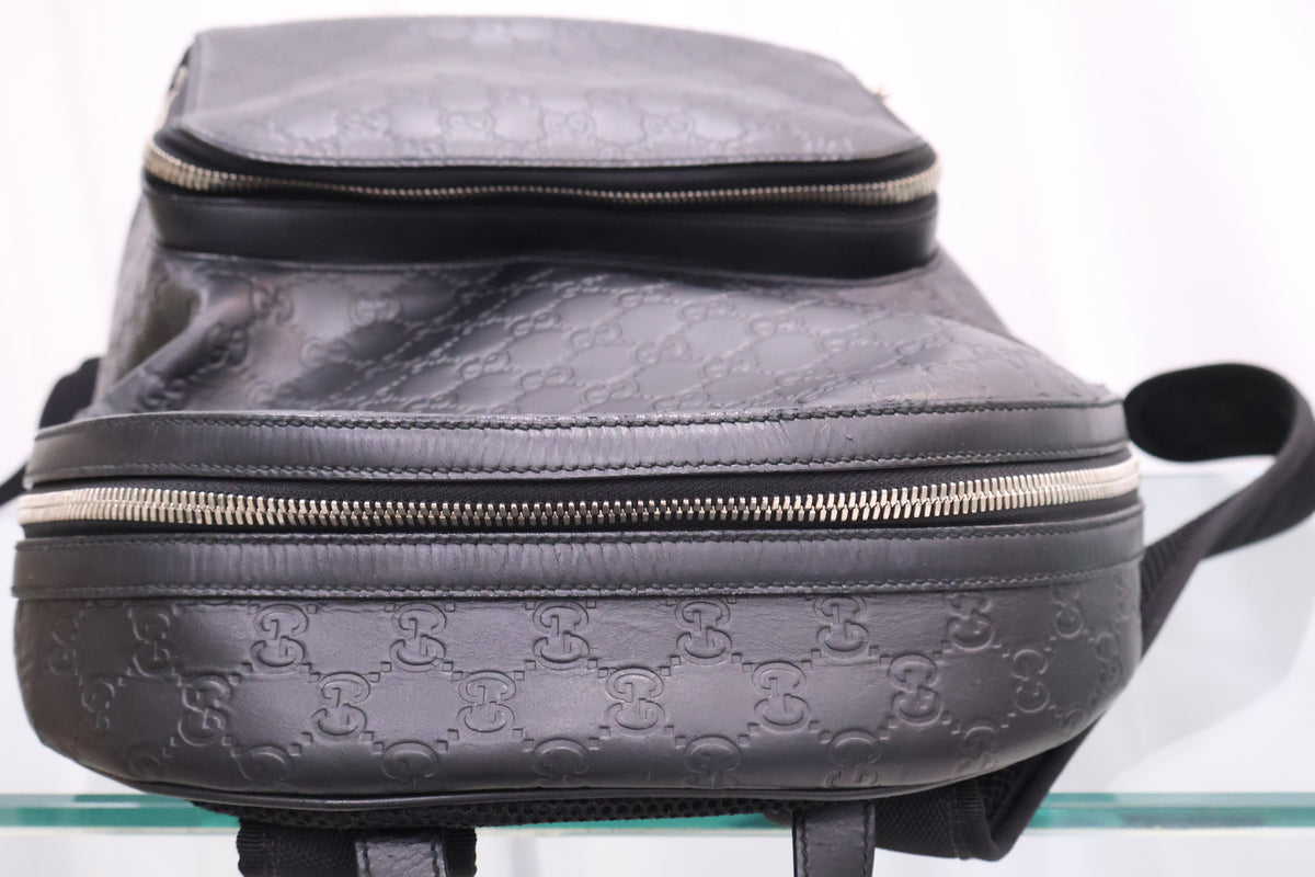 Sima Signature Leather Backpack 406370