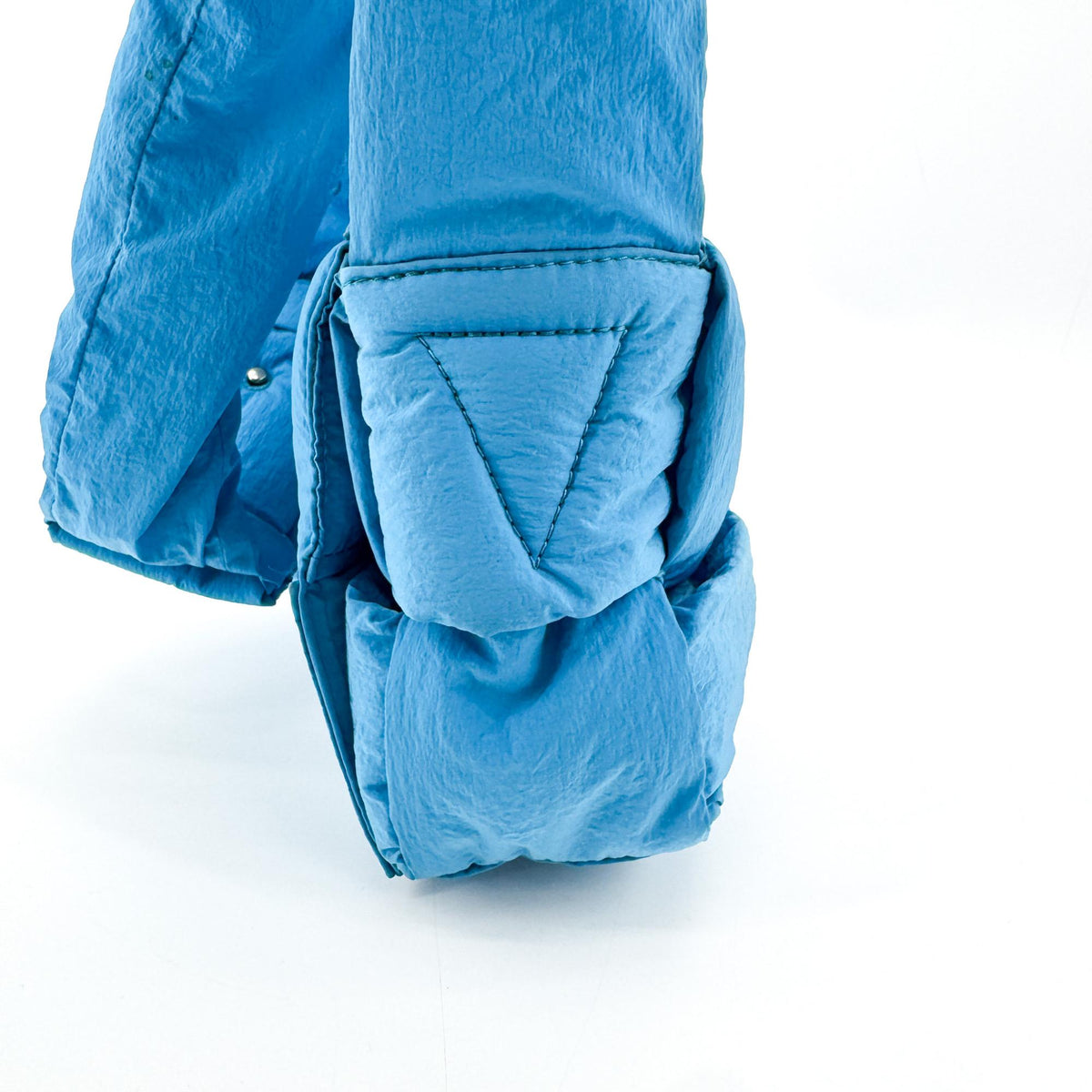 Bottega Veneta Padded Tech Cassette Bag Blue