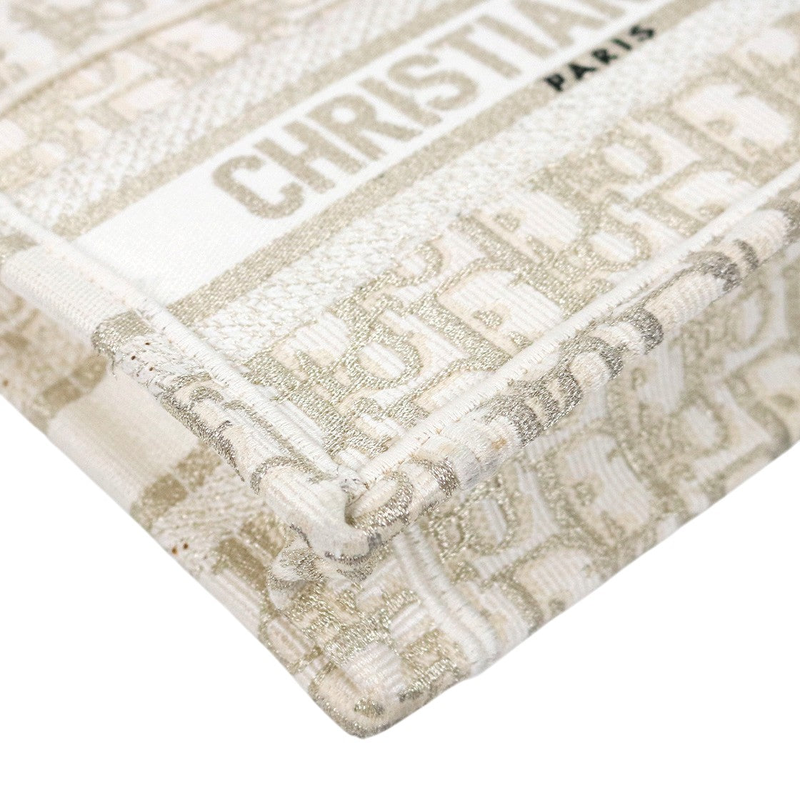 Dior Metallic Mini Oblique Book Tote