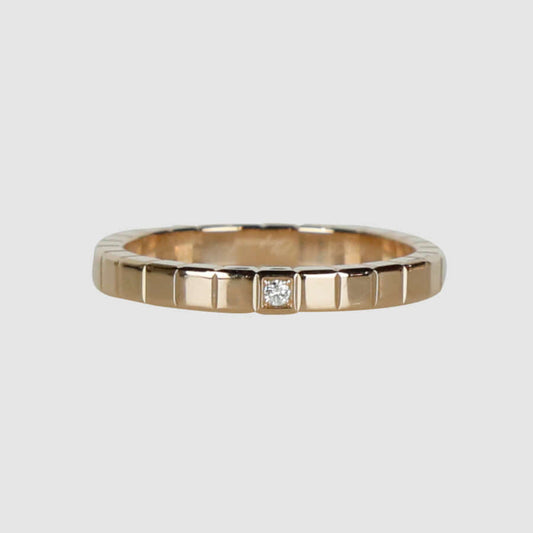 51 Ice Cube 1 Diamond Mini Ring