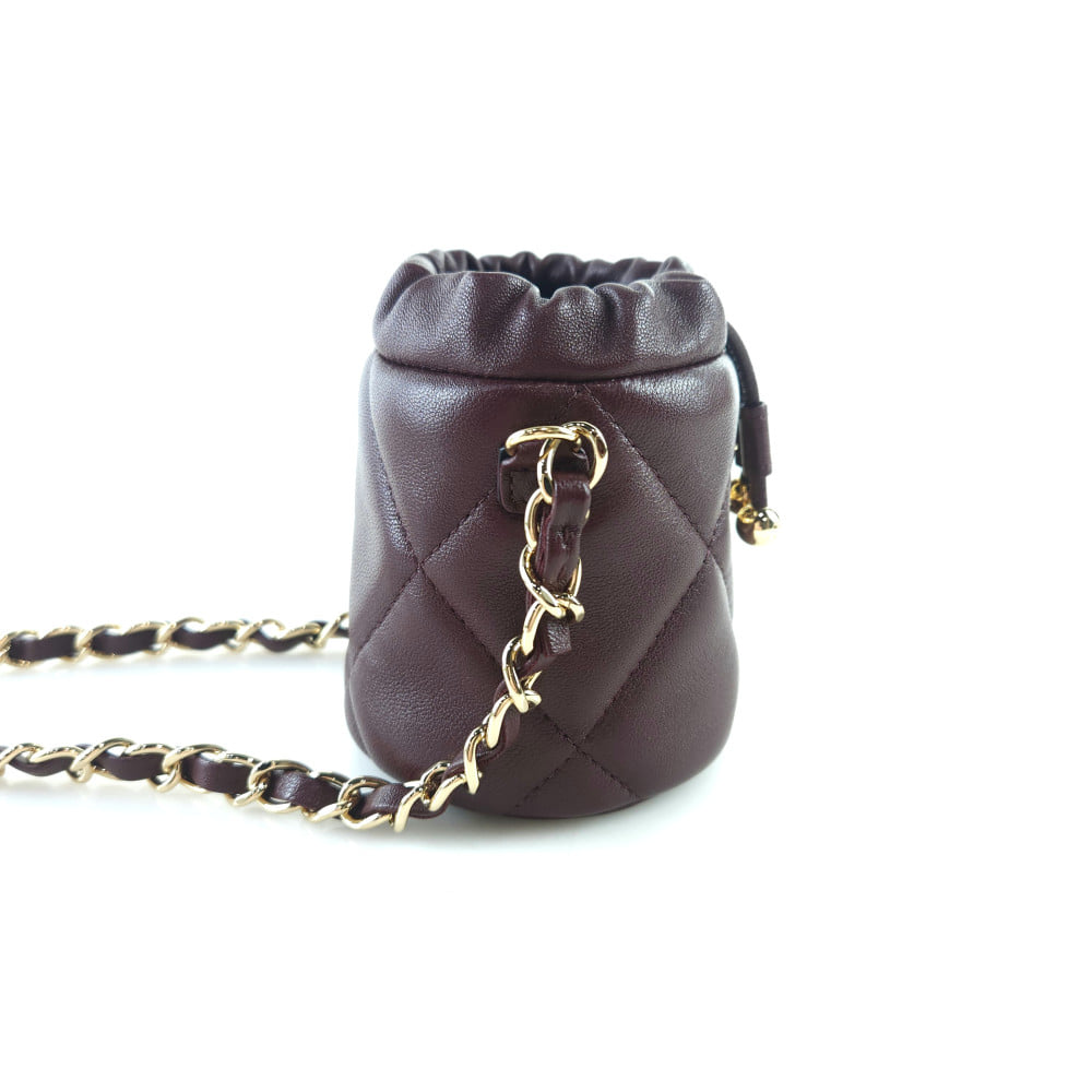 Mini Pillow Crush Bucket Bag Crossbody Bag AP2330