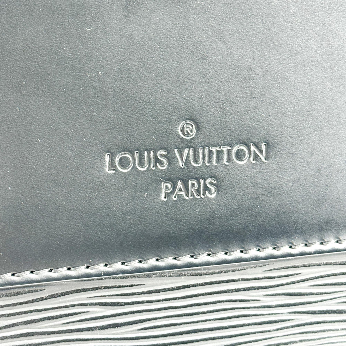 Louis Vuitton Epi Pont Neuf Tote Bag Black